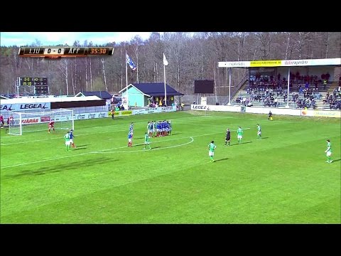 Höjdpunkter: Åtvidaberg räddade sen poäng efter Ljungskiles vackra frispark - TV4 Sport