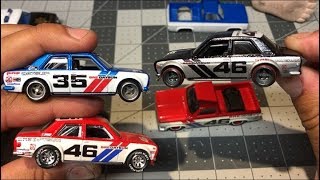 🔥Silver Datsun Bluebird 510 Bre Racing🏁