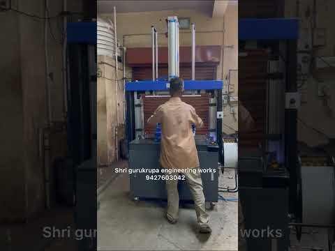 Tarpaulin Automatic Balling Press With Strapping Machine