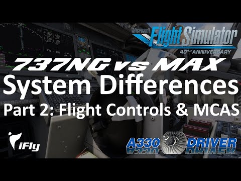 Boeing 737NG vs MAX - System Differences Part 2: Flight Controls (including MCAS)| Real 737 Pilot
