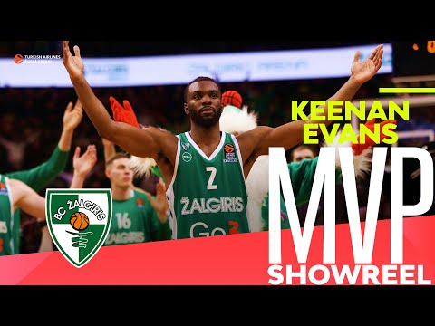 Keenan Evans | MVP Showreel | Turkish Airlines EuroLeague