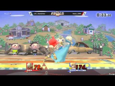 MLG Finals 2015 UA | Jbandrew (Meta Knight) vs Neos_1994 (Rosalina & Luma)