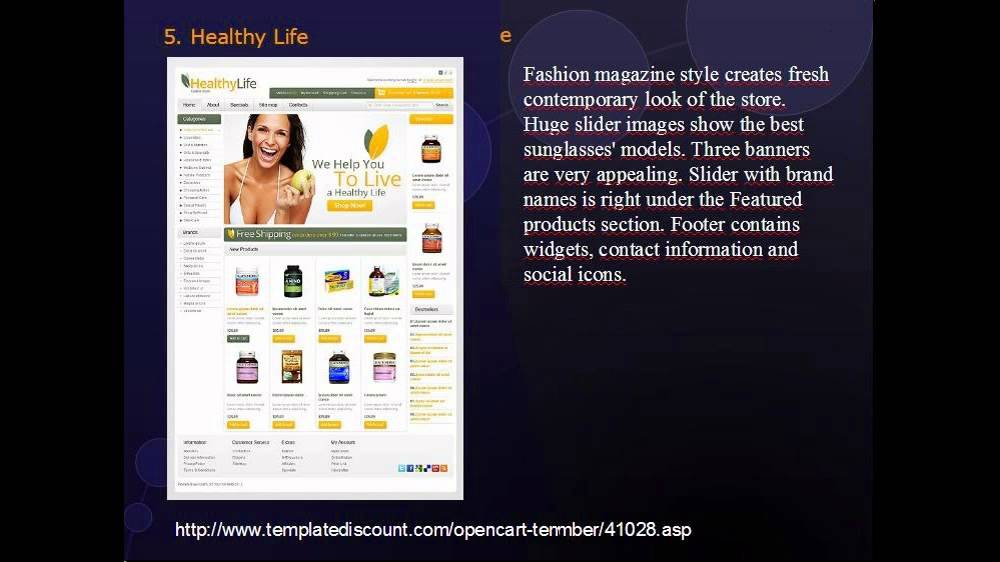 10 Top Opencart web themes for ecommerce