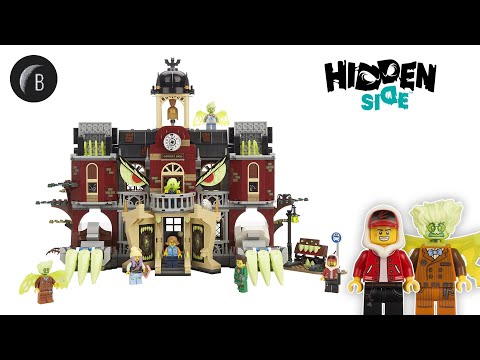 Vidéo LEGO Hidden Side 70425 : L'école hantée de Newbury