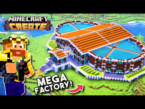 EPIC MEGA KELP FACTORY - Minecraft Create Mod!