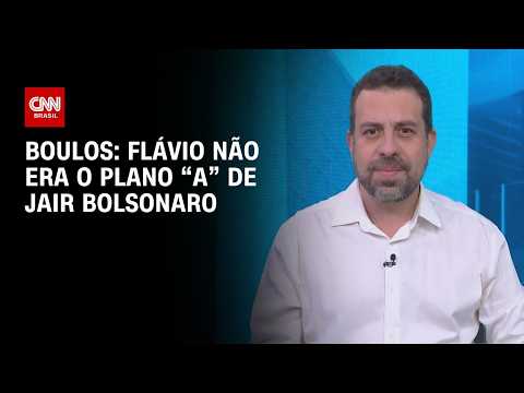 Flávio Bolsonaro não era o plano “A” do pai, afirma Boulos | BASTIDORES CNN