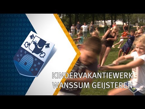 Kindervakantiewerk Wanssum Geijsteren - 25 augustus 2017 - Peel en Maas TV Venray