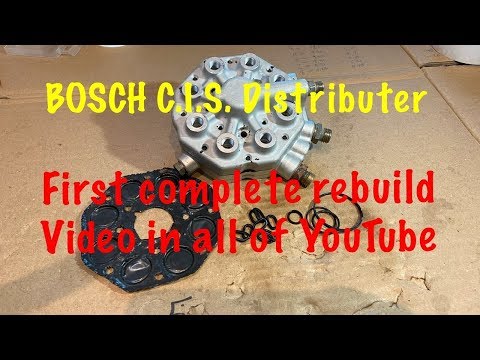 BOSCH C.I.S JETRONIC FUEL DISTRIBUTER REBUILD, Mercedes & Others