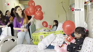 Bayramı Hastanede Geçiren Çocuklara Anlamlı Ziyaret