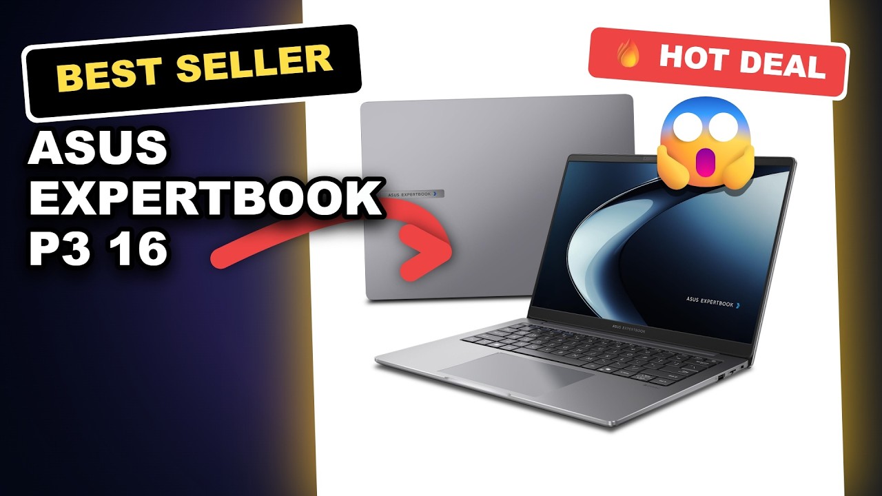 ASUS ExpertBook P3 16 Tested: Is This Business Laptop Worth It? review video