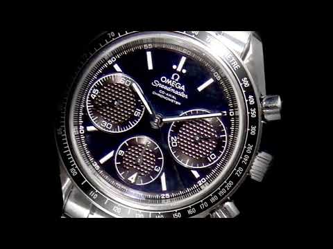Men's Stainless Steel Omega 'Speedmaster' Co-Axial Automatic Chronograph
