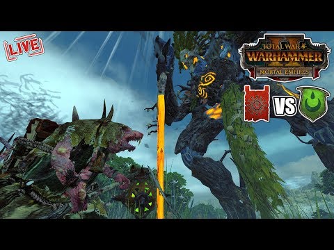 Total War: Warhammer II Battlecast #21 - (1v1) Skaven vs Wood Elves - Rollin Rollin Rollin