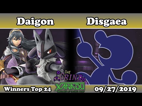 The Grind 94 Daigon (Lucina, Lucario) vs Disgaea (Mr.Game & Watch) Winners Top 24