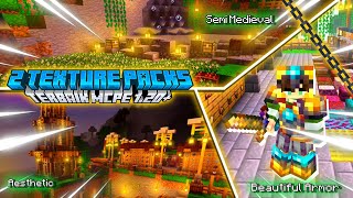 TOP 2 TEXTURE PACK UNTUK SURVIVAL SUPER KEREN - Texture Terbaik 1.20+ - 1.19 Untuk Survival