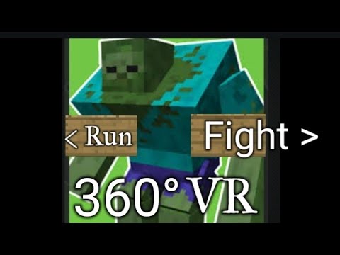Choose your own adventure in Minecraft!!360°pov-interactive screen #MinecraftVR #VirtualReality