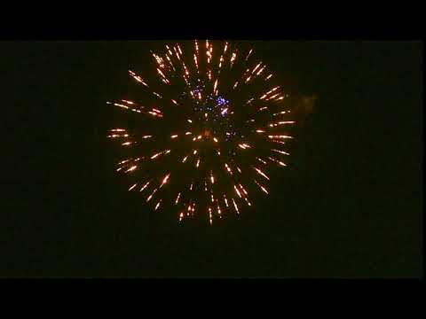 QD40358 - 100mm Gold Glitter w Blue Pistil