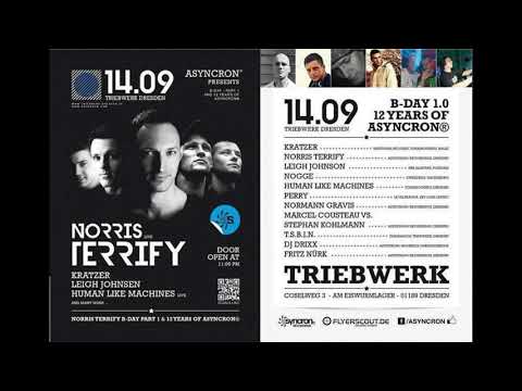 Norris Terrify Bday & 12 Years of Asyncron @ Triebwerk Dresden 14.09.2013