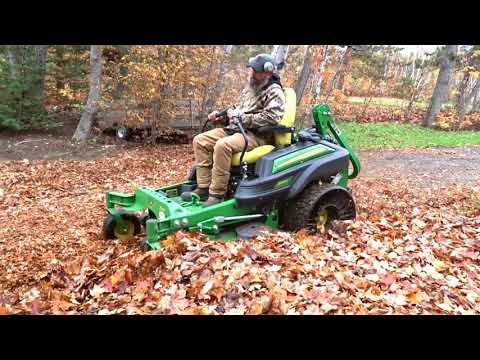 Flat Fee TV Ep. 15 - EPIC 4 Home ECHO LAKE Fall Cleanup!!! John Deere ZTrak 950R and Echo PB-9010H