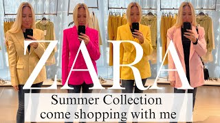 ZARA SHOPPING HAUL TRY ON SUMMER COLLECTION | COME SHOPPING WITH ME TO ZARA