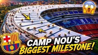 Camp Nou Construction Update (June 17, 2026)