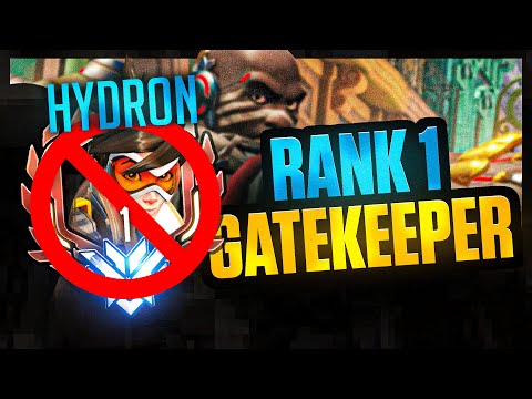 GATEKEEPING THE #1 OVERWATCH PLAYER AS DOOMFIST (Top 500 ranked)