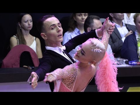 German Pugachev - Ariadna Tishova RUS, Slow Foxtrot | WDSF European Championship Youth Standard