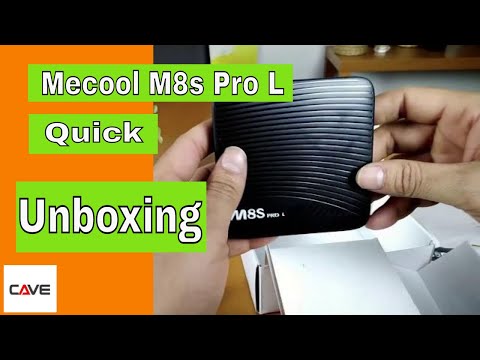 Mecool M8S Pro L Quick Unboxing