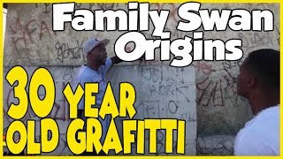 Family Swan Blood alley where the hood started and graffiti over 20 years old (pt.2of2)