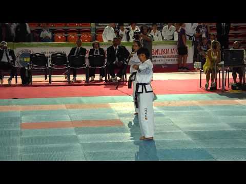 Alina Naschinets (UKR) v Sin Jong Hwa (DPRK) - Female IV Dan Pattern Final
