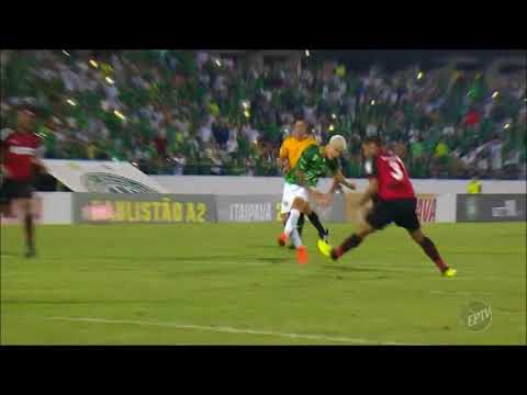 Gol de Bruno Nazário - Guarani Campeão A2 2018 - Narração CARLOS BATISTA