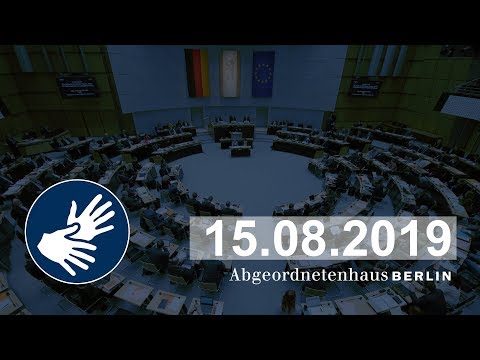 Aktuelle Stunde, 15.08.2019