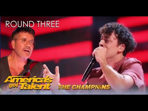 Moses Concas: Italy's Winner Gets The Simon Treatment on @AGT Champions