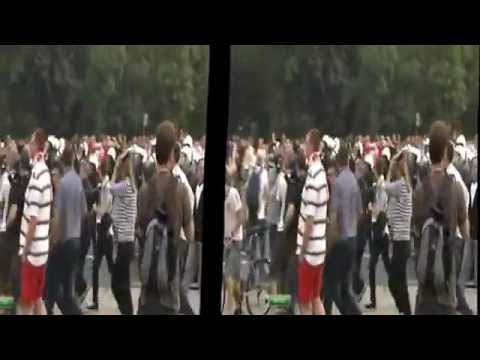 EURO 2012 - Brutal clashes between Russian & Polish fans in Warsaw