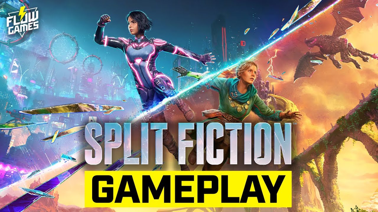 SPLIT FICTION, o INÍCIO do GAMEPLAY, esse tem CHANCE ao GOTY? - #flowgames