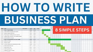 How to Write an Effective Business Plan in 8 Simple Steps