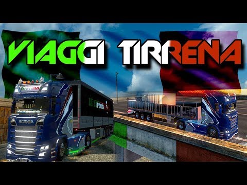 Ets2 1.31 Gameplay Promods 2.30 Viaggio Tirrena da  #Milano a  #Livorno