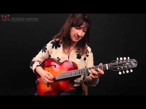 Weber Cutaway Red River Octave Mandolin Demo from Peghead Nation