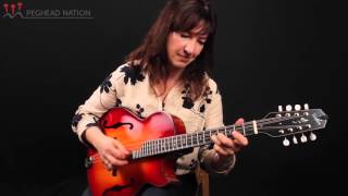 Weber Cutaway Red River Octave Mandolin Demo from Peghead Nation