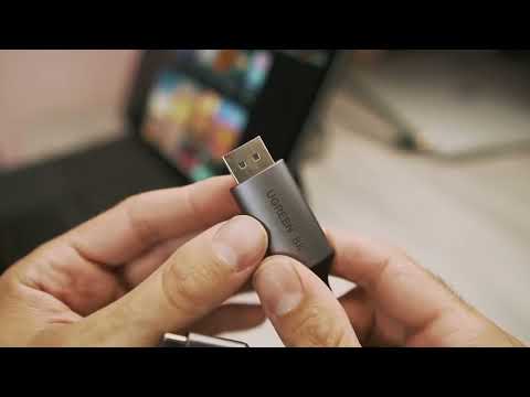 Кабель Ugreen CM556 USB-C на DisplayPort 1.4 8K 60Hz 4K 240Hz 3м черный - фото 6 - id-p2340586782