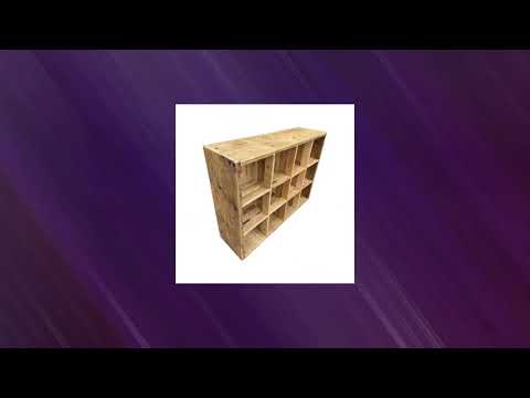 Scaffold Cube Storage compatible with ikea Kallax unit and other inserts