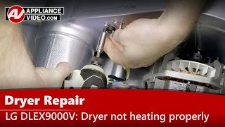 Dryer Repair: Not Heating Properly - Blower Thermostat