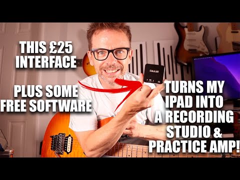 The £25 interface from Amazon turned my iPad into a recording studio and practice amp (android too)
