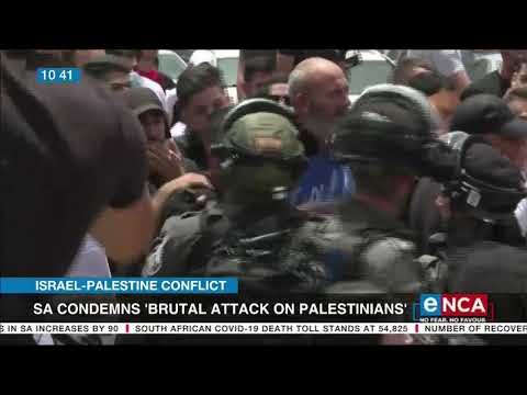 Ramaphosa condemns Israel brutal attacks on Palestinians