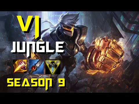 VI Jungle VS Kindred 11/2/5 - League of Legends - Season 9