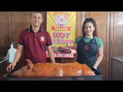 Como hacer LECHONA COLOMBIANA 🐖te gusta con arroz o sin arroz?