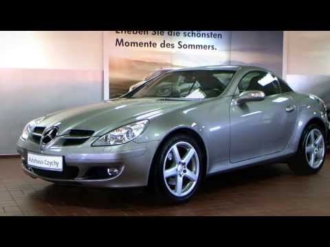 Mercedes Benz SLK 200 K Roadster 2006 Cubanitsilber 1F121345 "MB SLK 200K"