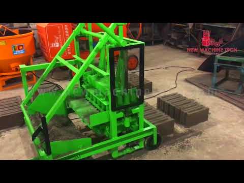 Cement Block Making Machine Egg laying type (6 Bricks)