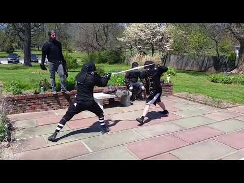 Longsword Drill - Springfield Historical Fencing Guild