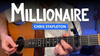 🎸 Millionaire • Chris Stapleton Guitar Lesson w/ Intro Tab