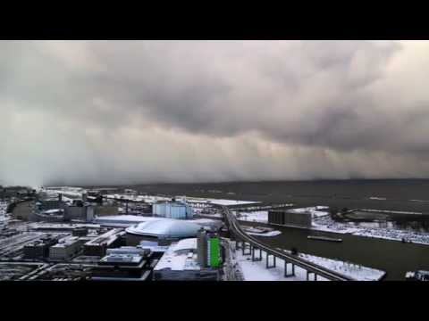 Time Lapse of Buffalo Lake Effect Snow